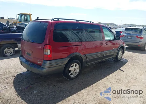 2004 Pontiac Montana T16 W/1Sx Pkg. from USA, damaged, VIN 1GMDV13EX4D127428